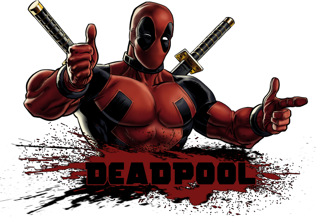 Deadpool Poster Png Transparent PNG Image