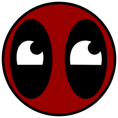 Deadpool Face Png Transparent PNG Image