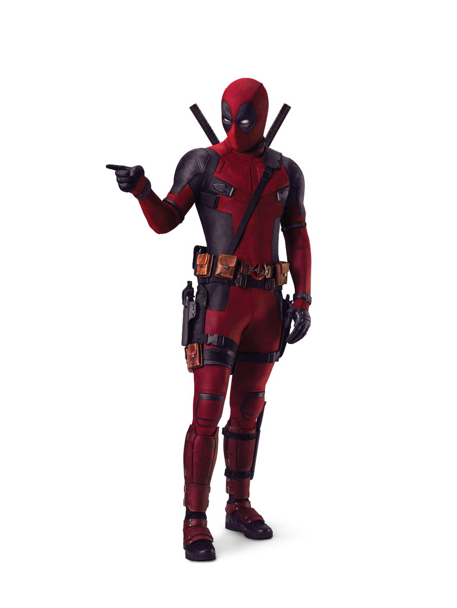 Deadpool Cable Character Fictional Figurine Standee Transparent PNG Image