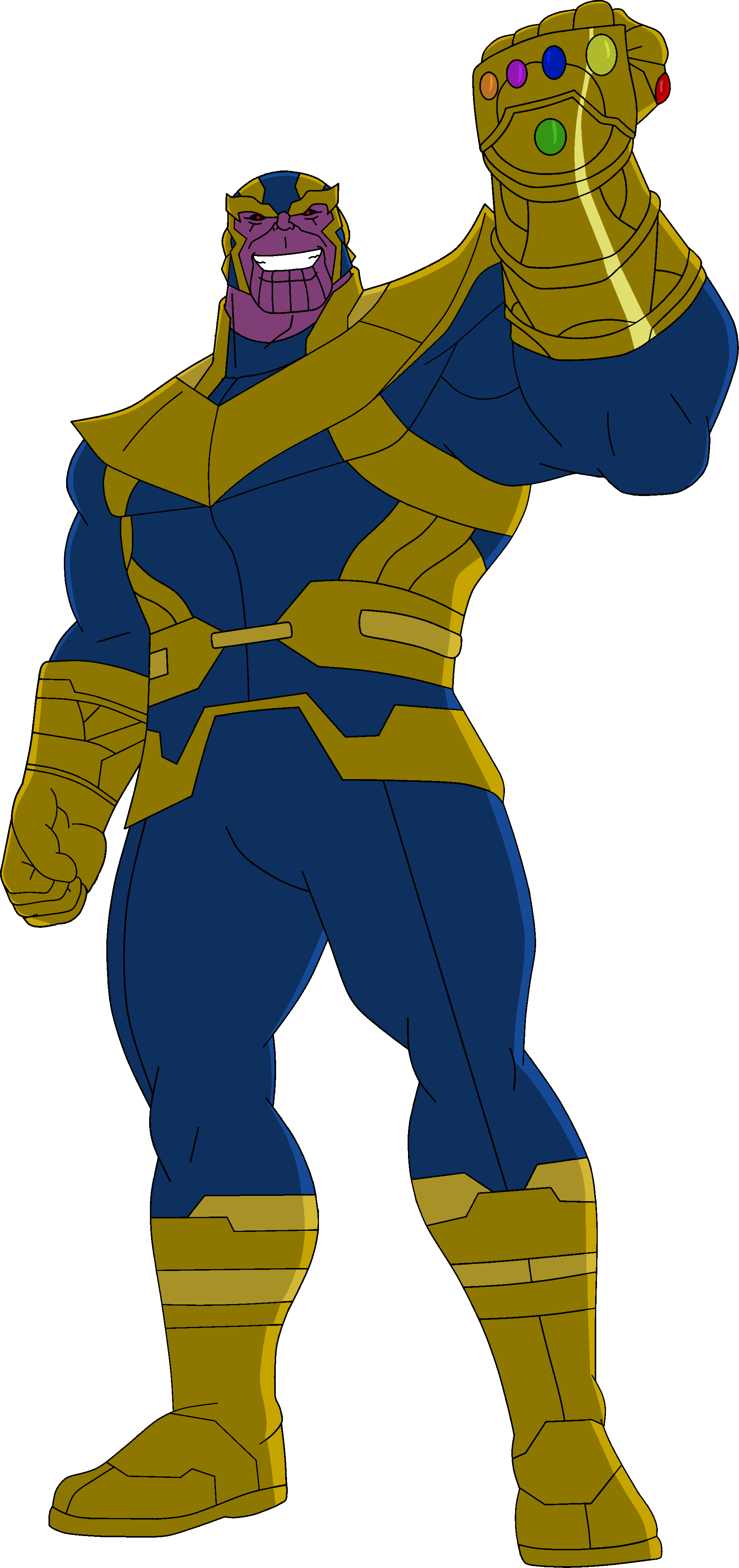 Superhero Character Fictional Black Thanos Cartoon Widow Transparent PNG Image