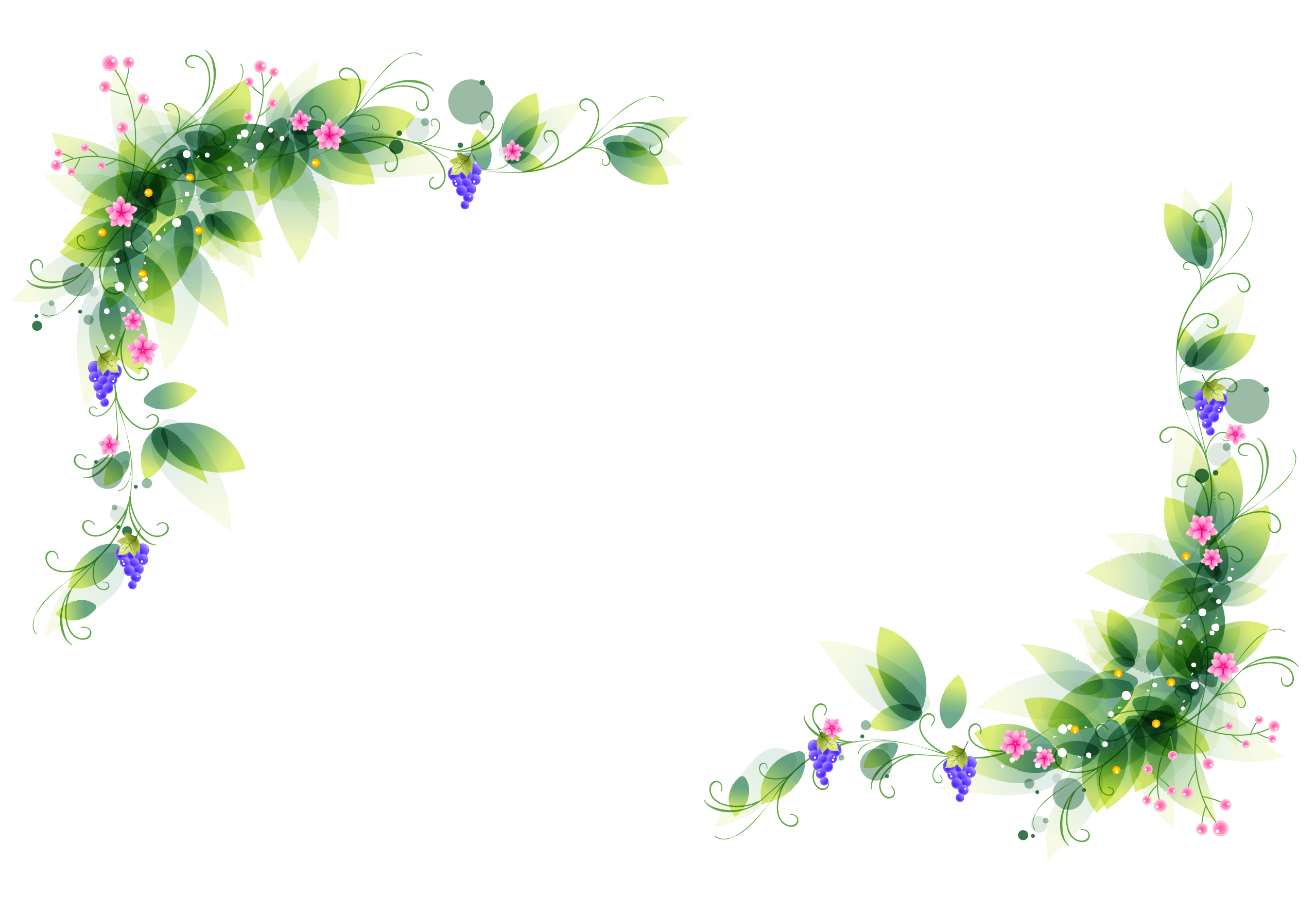 Floral Corner Decoration Photos Free Download PNG HD Transparent PNG Image