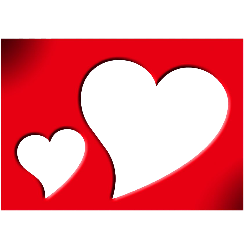 Heart Frame Valentine Free PNG HQ Transparent PNG Image