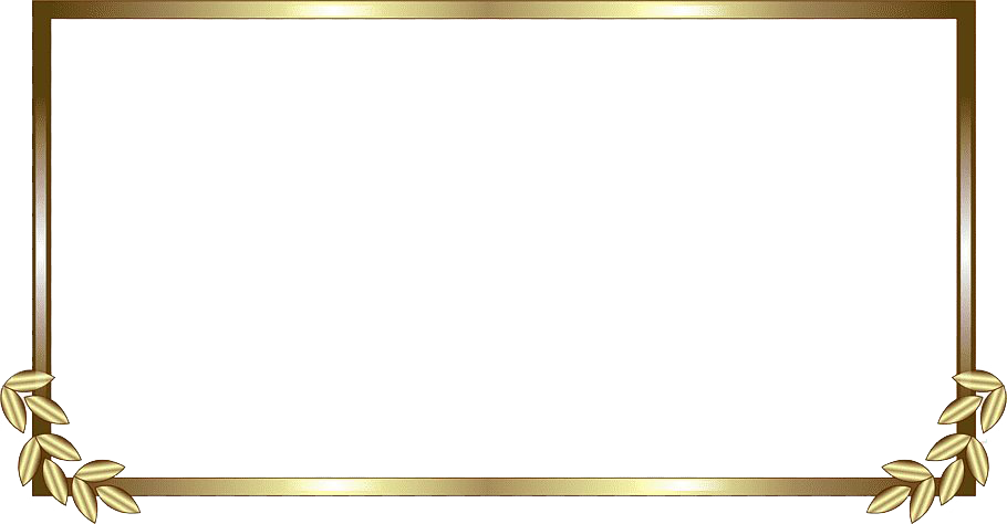 Golden Frame Luxury Picture Download HD Transparent PNG Image