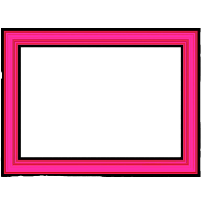 Pink Frame Square PNG Download Free Transparent PNG Image