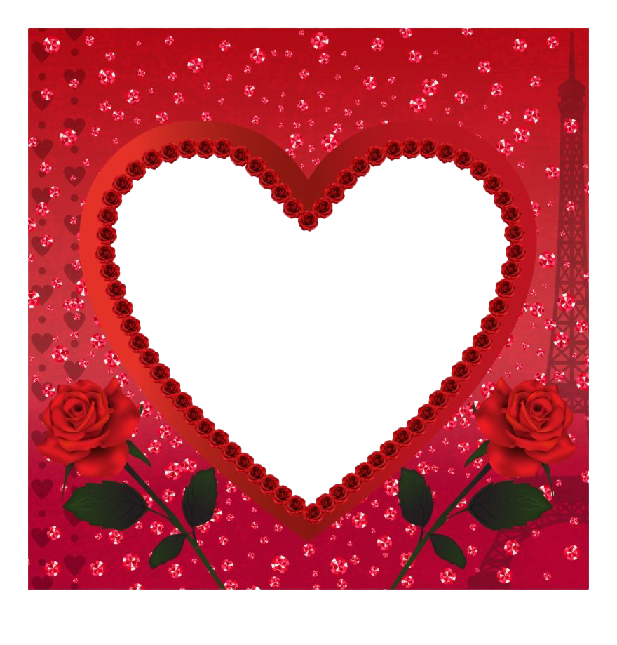 Heart Frame Romantic Photos HD Image Free Transparent PNG Image