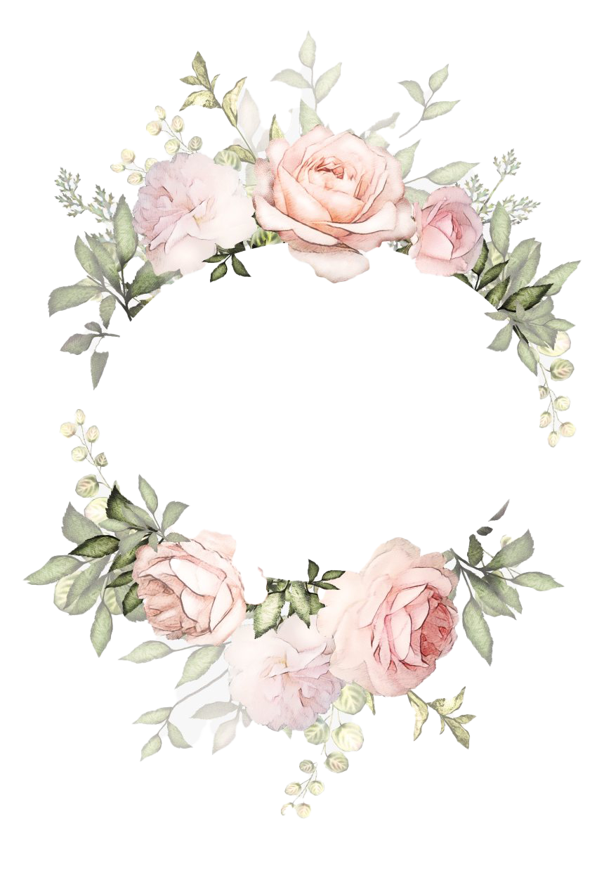 Watercolor Floral Frame Flower HD Image Free Transparent PNG Image