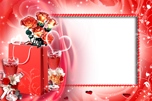 Photos Frame Romantic Free Clipart HD Transparent PNG Image