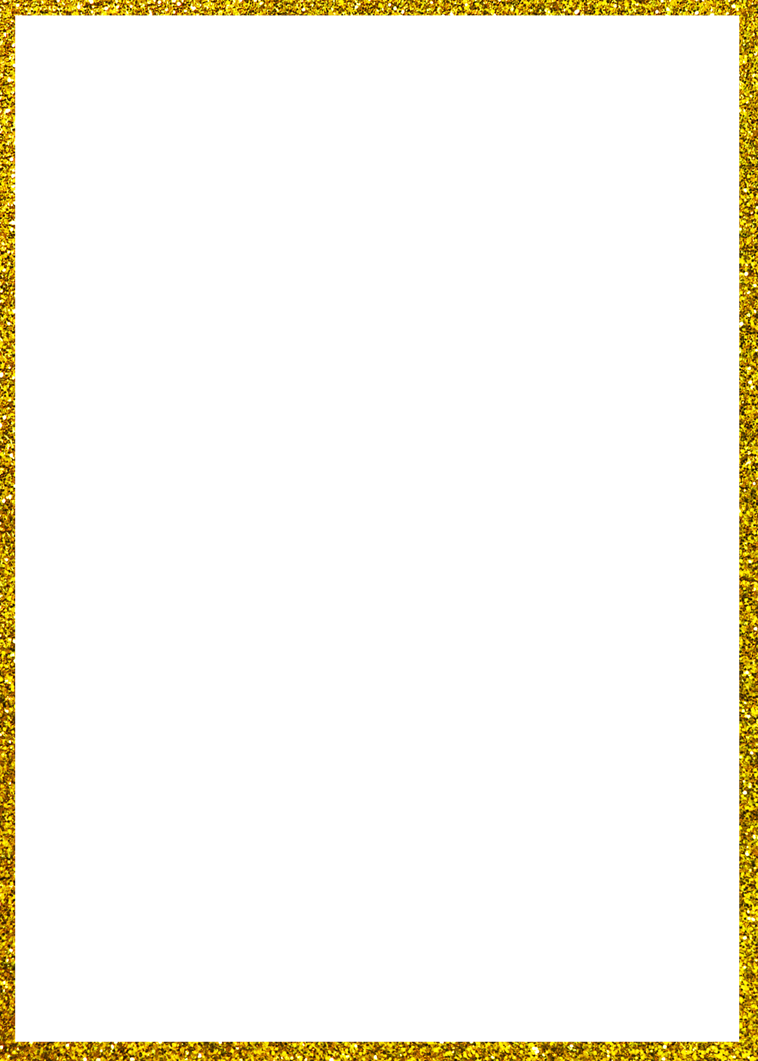 Pic Golden Frame Square Border Transparent PNG Image