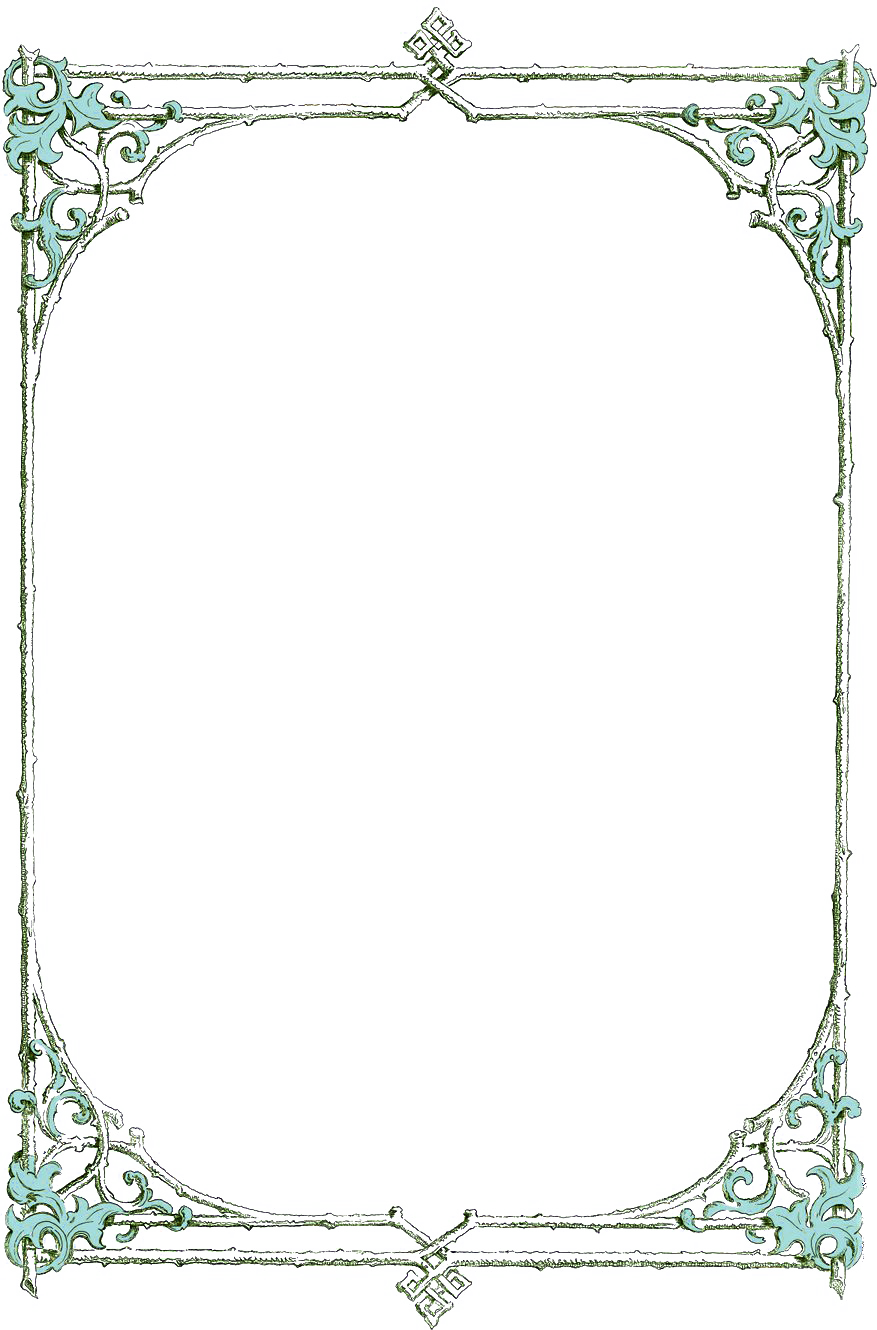 Antique Border Rectangle HD Image Free Transparent PNG Image