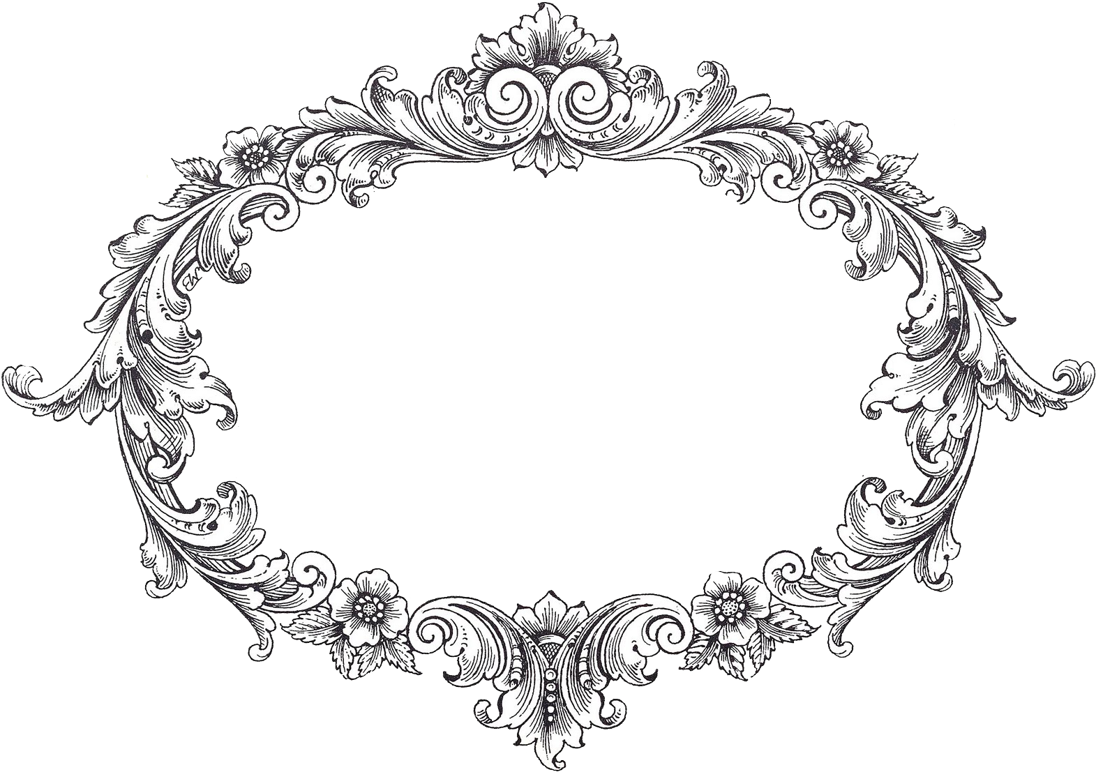 Antique Border Download Free Image Transparent PNG Image