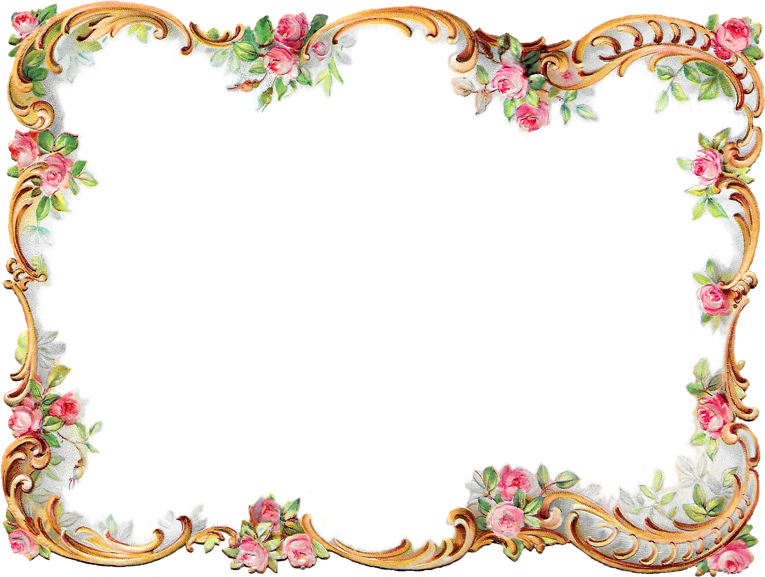 Antique Border PNG Image High Quality Transparent PNG Image