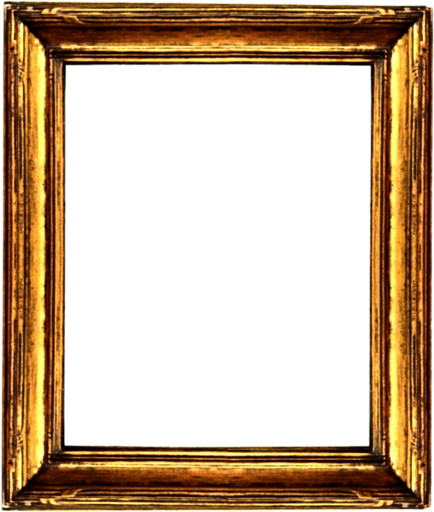 Antique Frame Gold Free Photo Transparent PNG Image