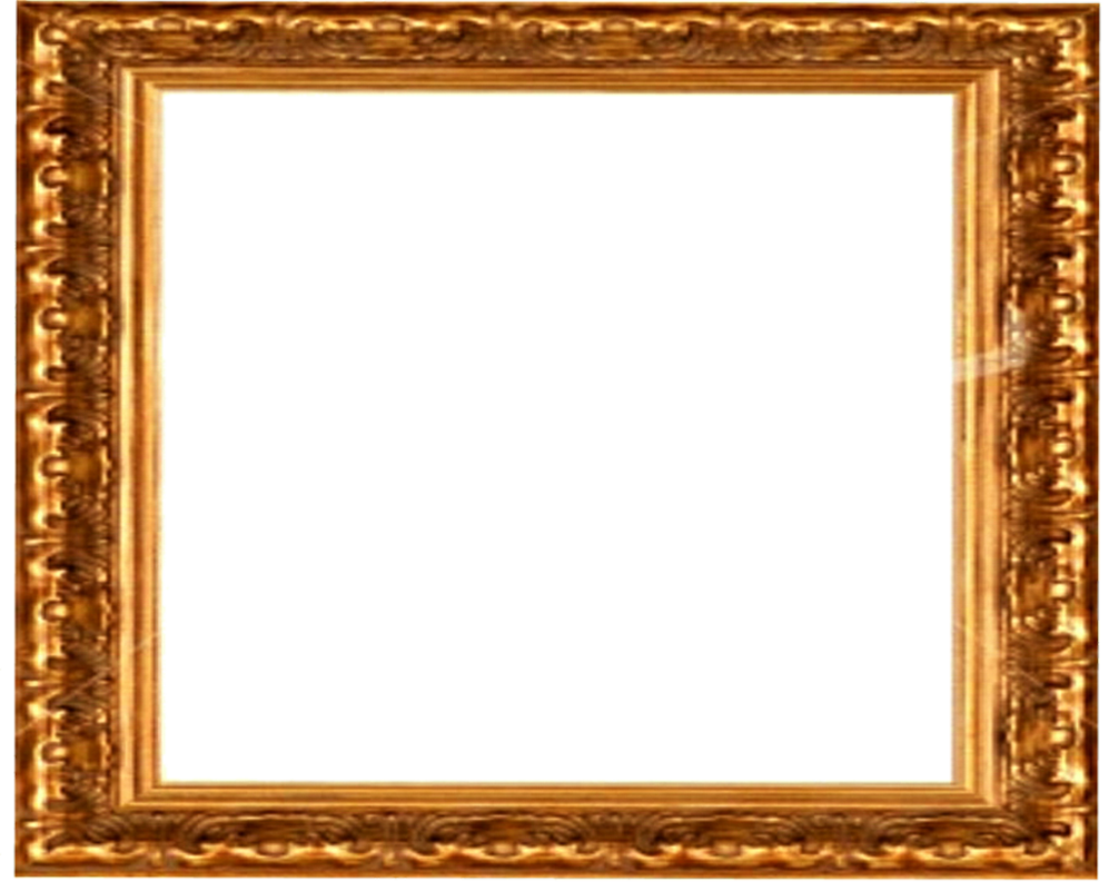 Antique Frame Gold Free HQ Image Transparent PNG Image