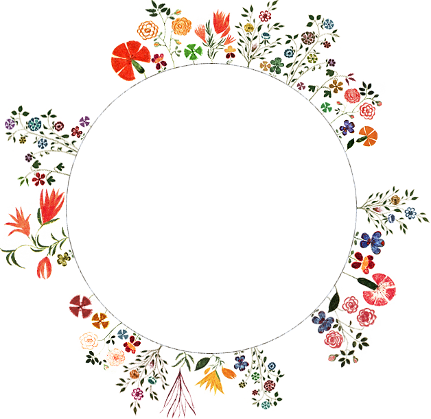 Floral Circle Border Download HD Transparent PNG Image