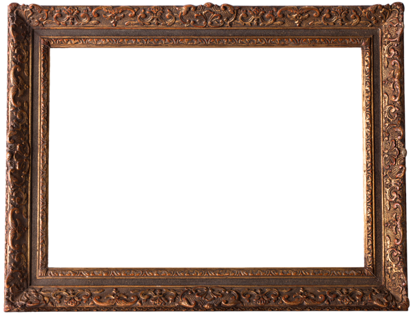 Brown Frame Empty Free Download PNG HQ Transparent PNG Image