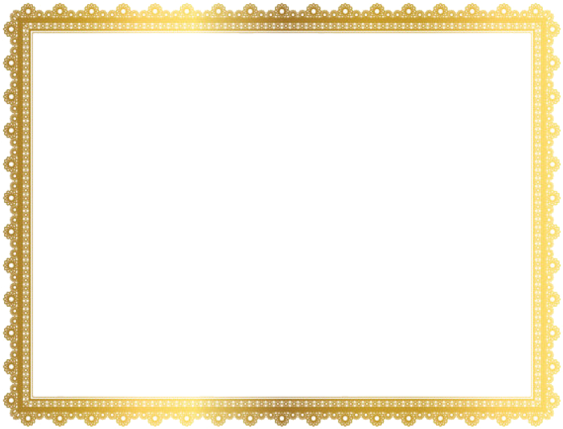 Golden Frame Photos Download HD Transparent PNG Image