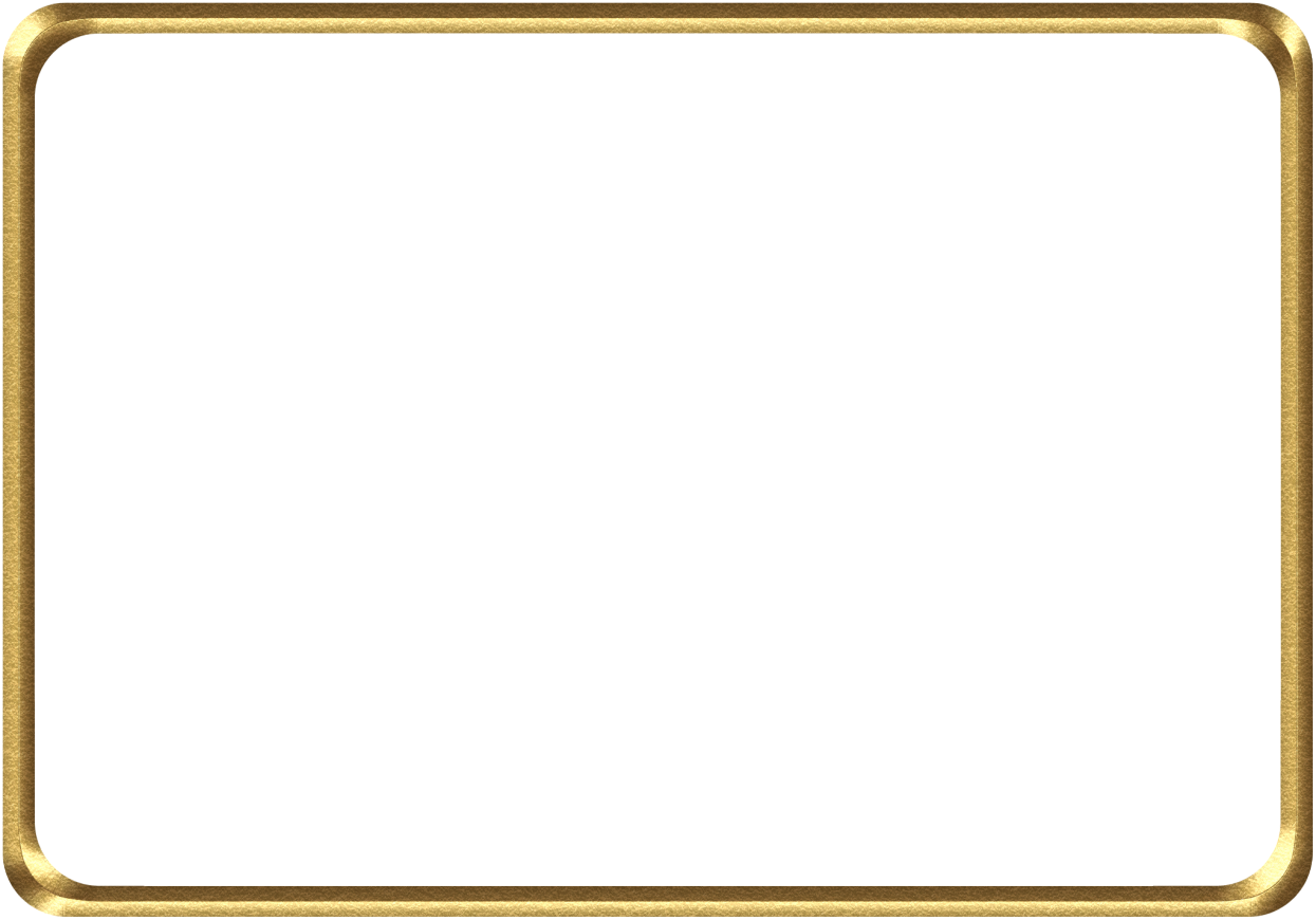 Photos Frame Gold Rectangle Free Transparent Image HQ Transparent PNG Image