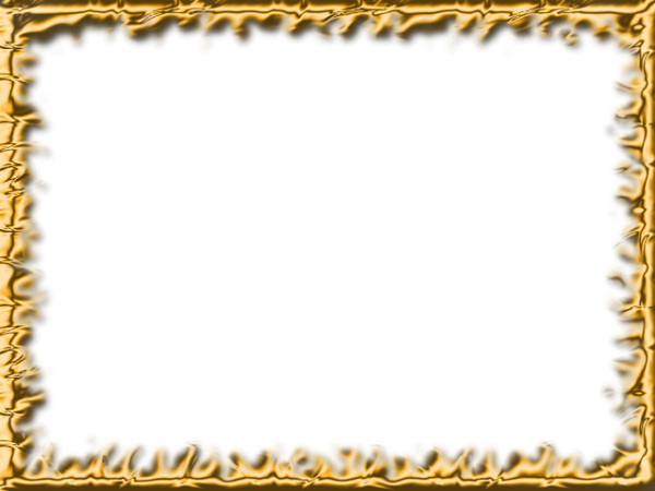 Frame Gold Rectangle Free Clipart HD Transparent PNG Image