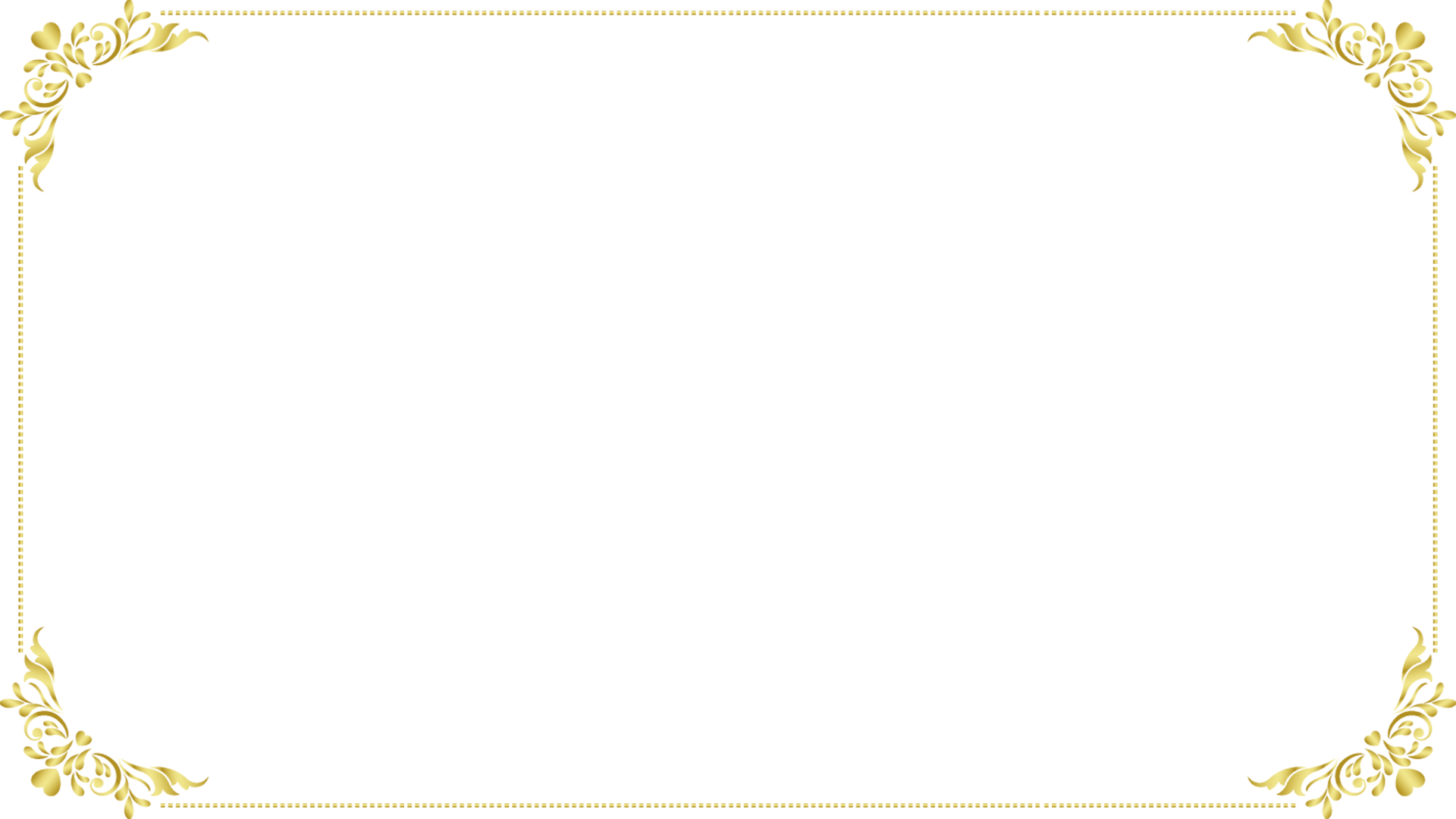 Frame Gold Rectangle Free HQ Image Transparent PNG Image