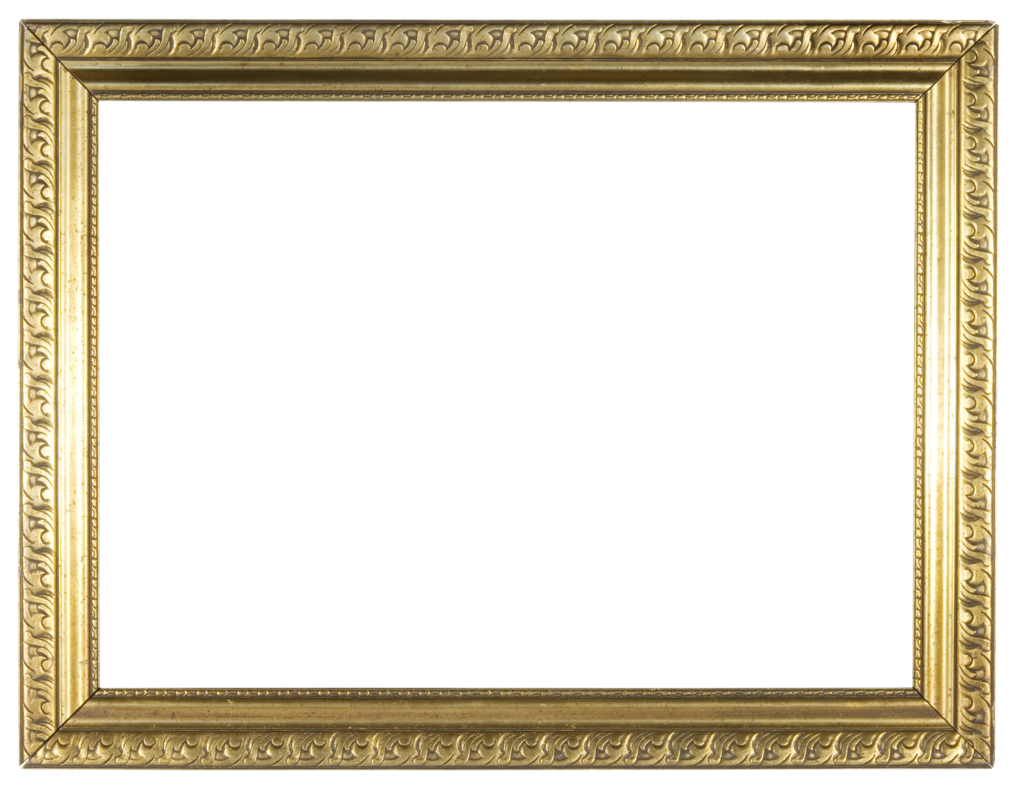 Golden Frame Pic Rectangle Free Transparent Image HD Transparent PNG Image