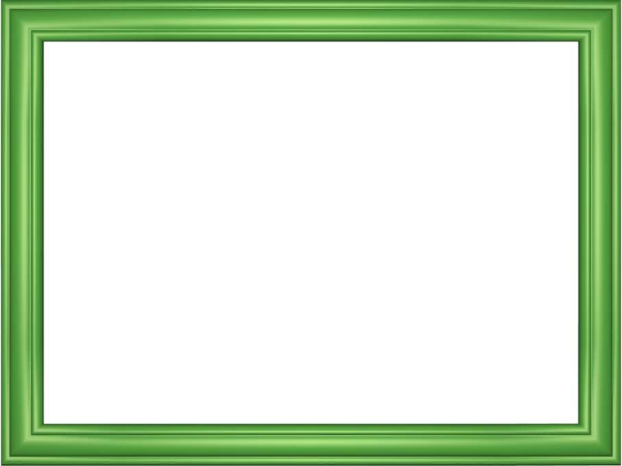 Frame Pic Green Rectangle PNG Free Photo Transparent PNG Image