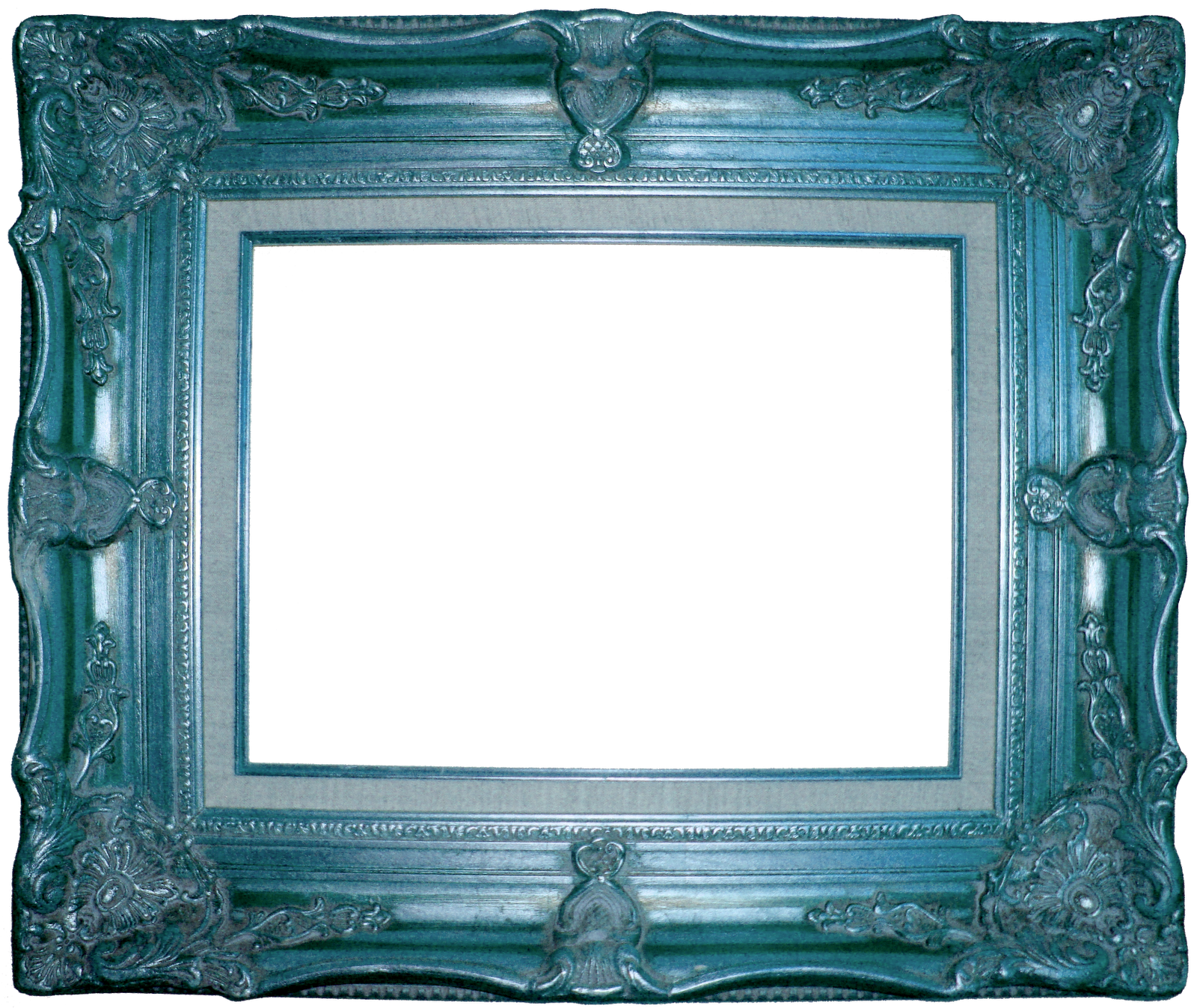 Frame Square Teal Free Transparent Image HQ Transparent PNG Image