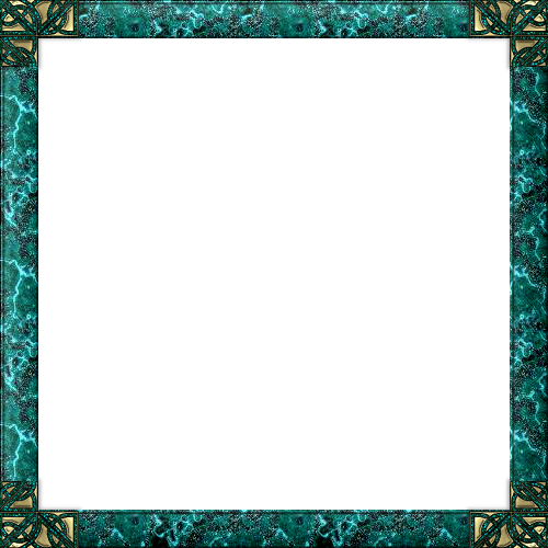 Frame Square Teal PNG Free Photo Transparent PNG Image