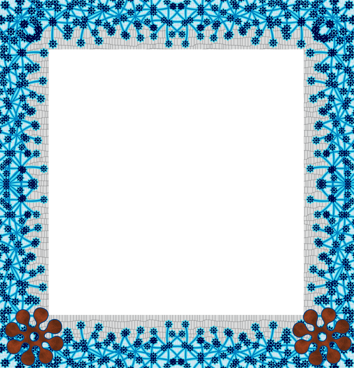 Photos Frame Square Teal Free Download PNG HD Transparent PNG Image