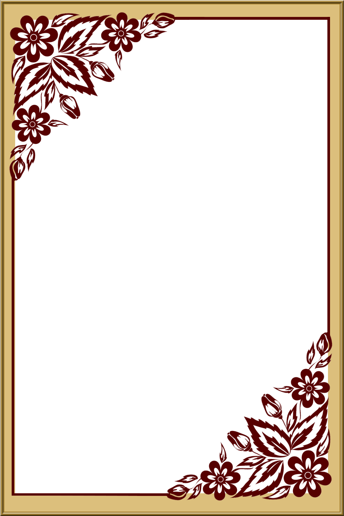 Photos Funeral Border Frame Free Download PNG HD Transparent PNG Image