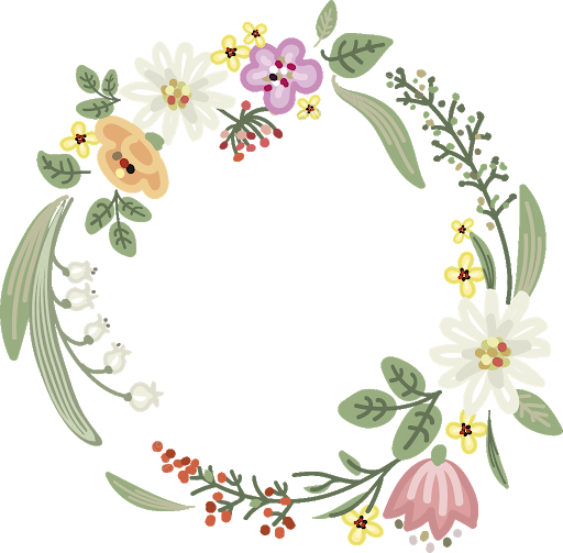 Round Garland Wedding Download Free Image Transparent PNG Image