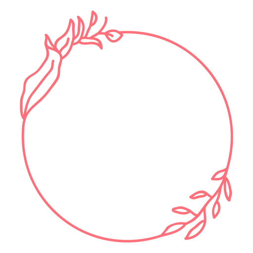 Floral Photos Round Garland PNG Download Free Transparent PNG Image