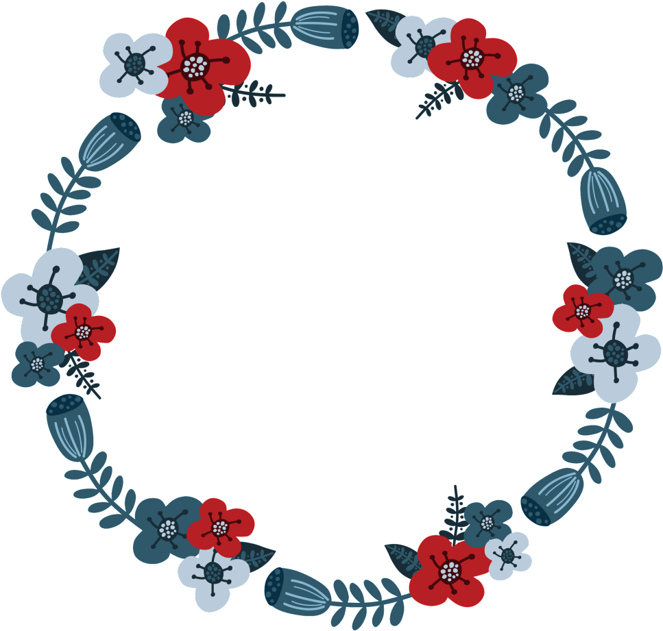 Round Garland Free Download PNG HQ Transparent PNG Image