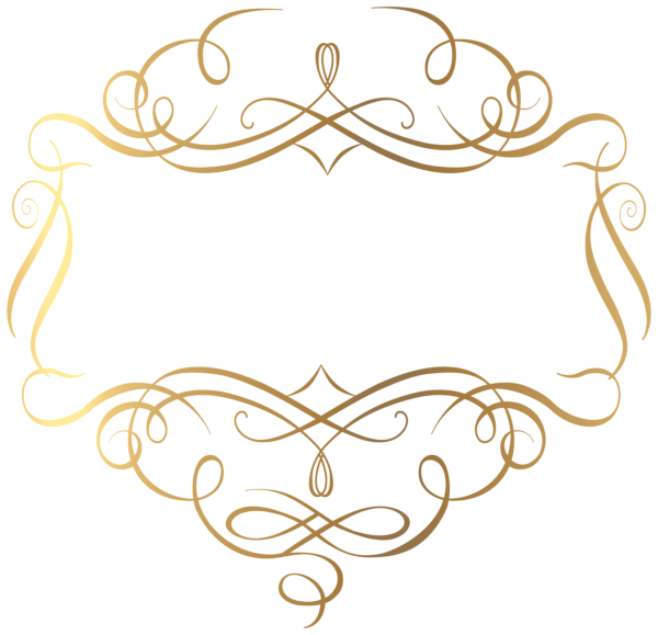 Garland Gold Free Clipart HQ Transparent PNG Image