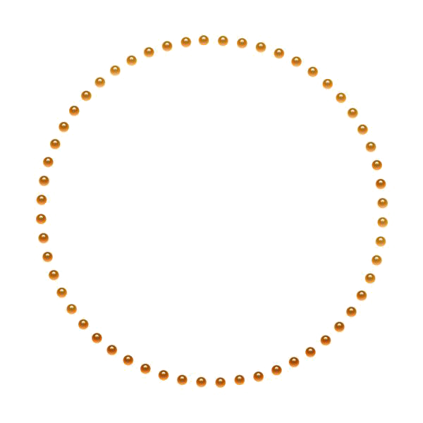 Golden Round Frame File Transparent PNG Image