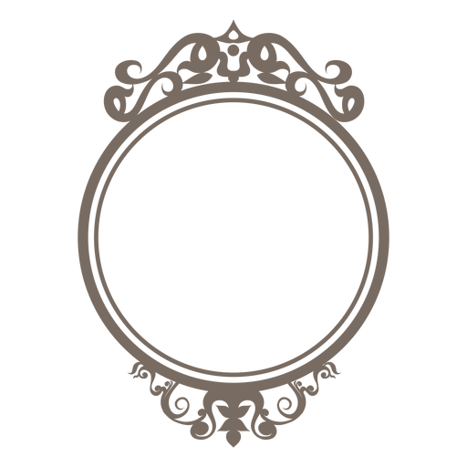 Round Frame Clipart Transparent PNG Image