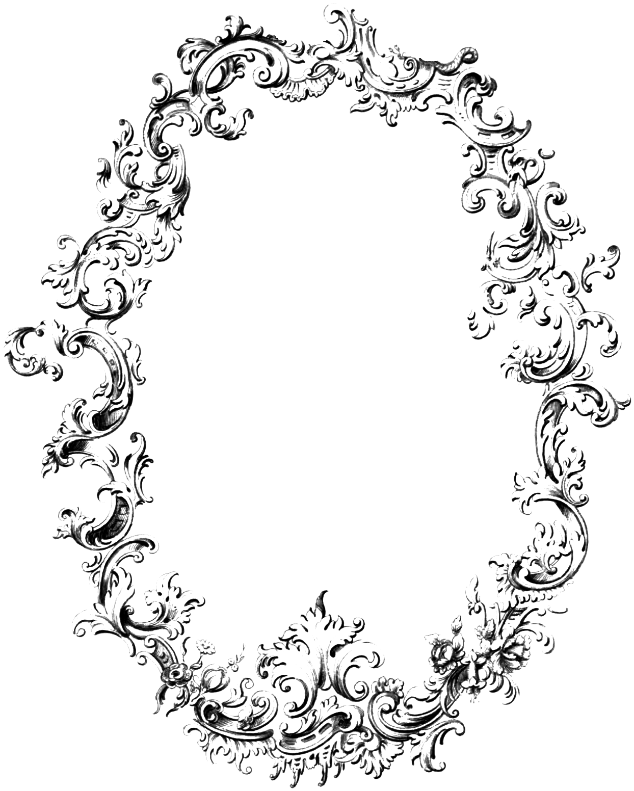 Vintage Frame Transparent Transparent PNG Image