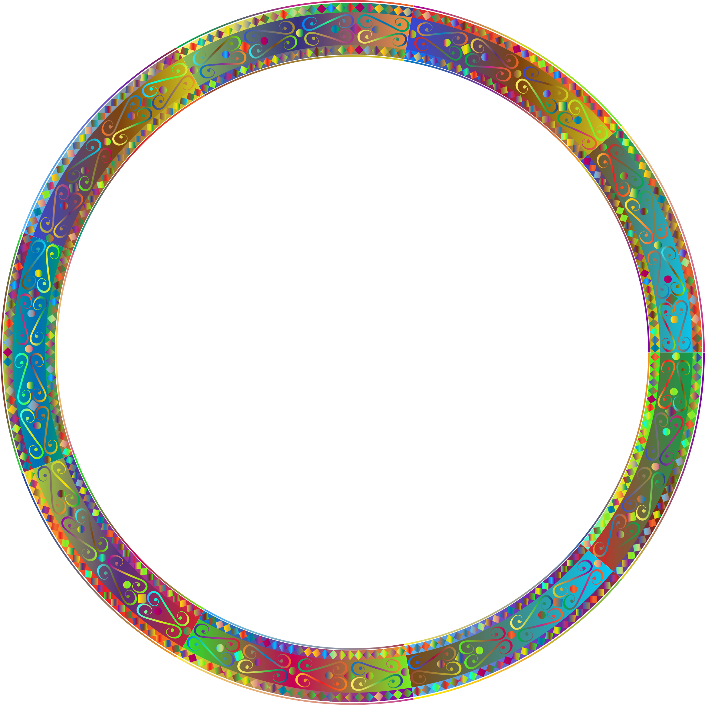 Round Frame Transparent Transparent PNG Image