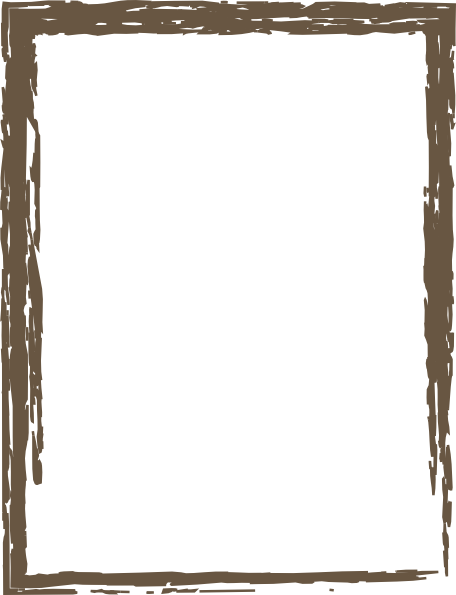 Brown Border Frame Image Transparent PNG Image