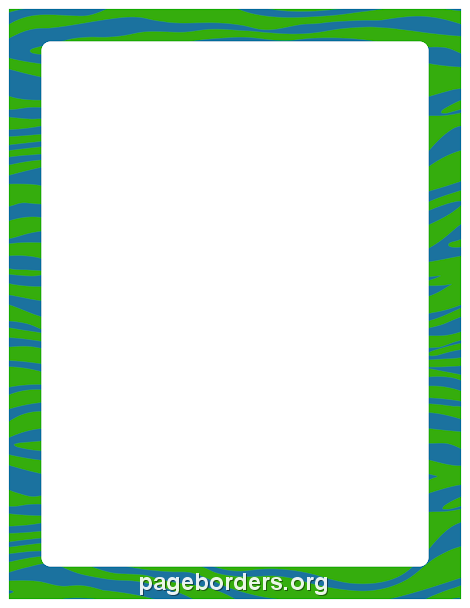 Green Border Frame Image Transparent PNG Image