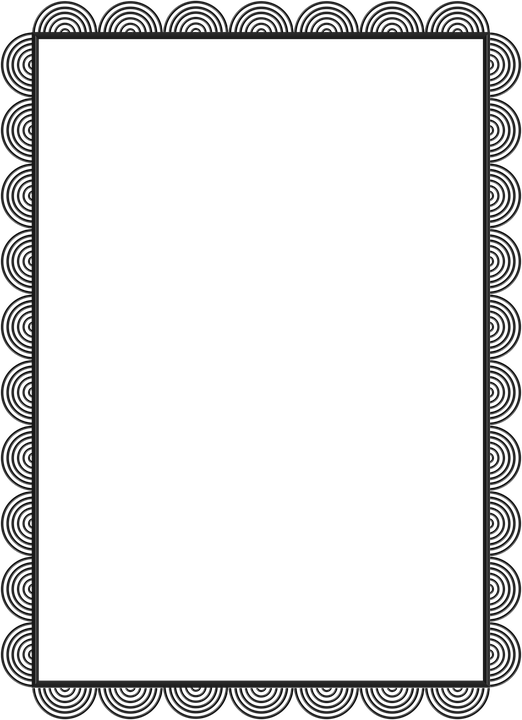 Gray Border Frame Transparent Background Transparent PNG Image