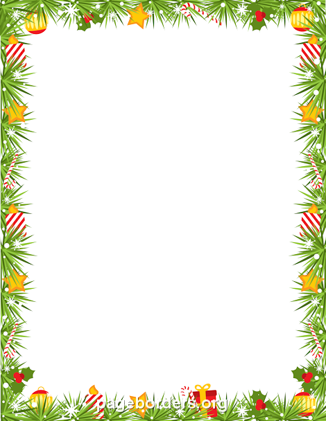 Garland Frame Clipart Transparent PNG Image