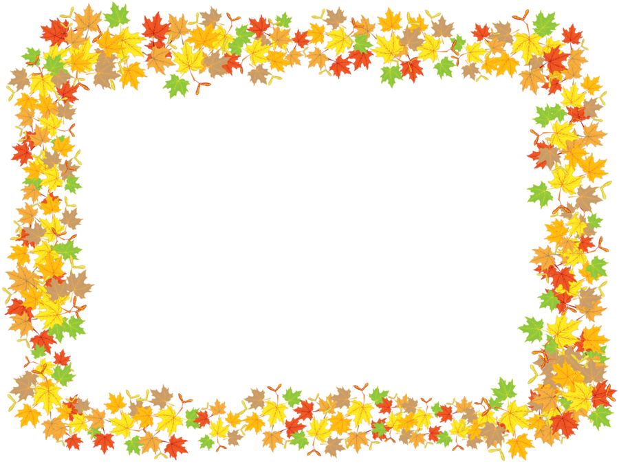 Leaf Frame Transparent PNG Image