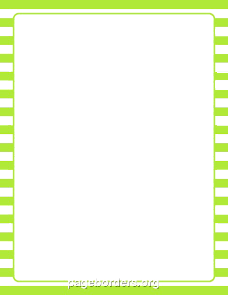 Lime Border Frame Photo Transparent PNG Image