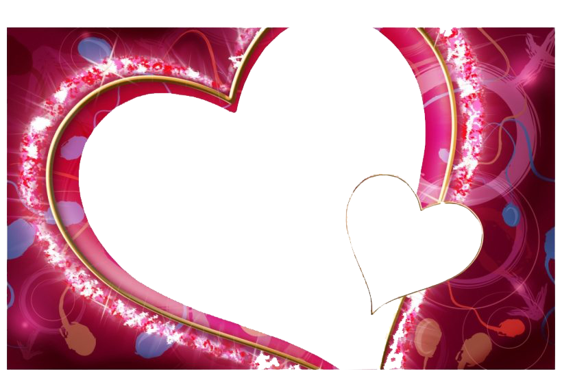 Cute Frame Pic Heart PNG Image High Quality Transparent PNG Image