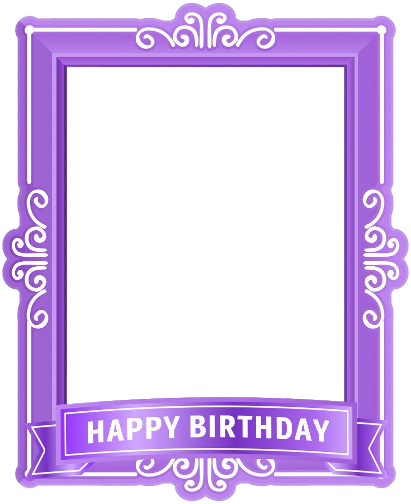 Frame Birthday Happy Free Clipart HD Transparent PNG Image