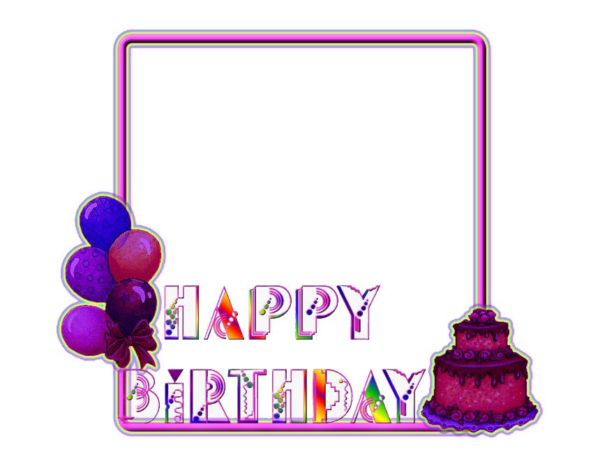 Frame Birthday HD Image Free Transparent PNG Image