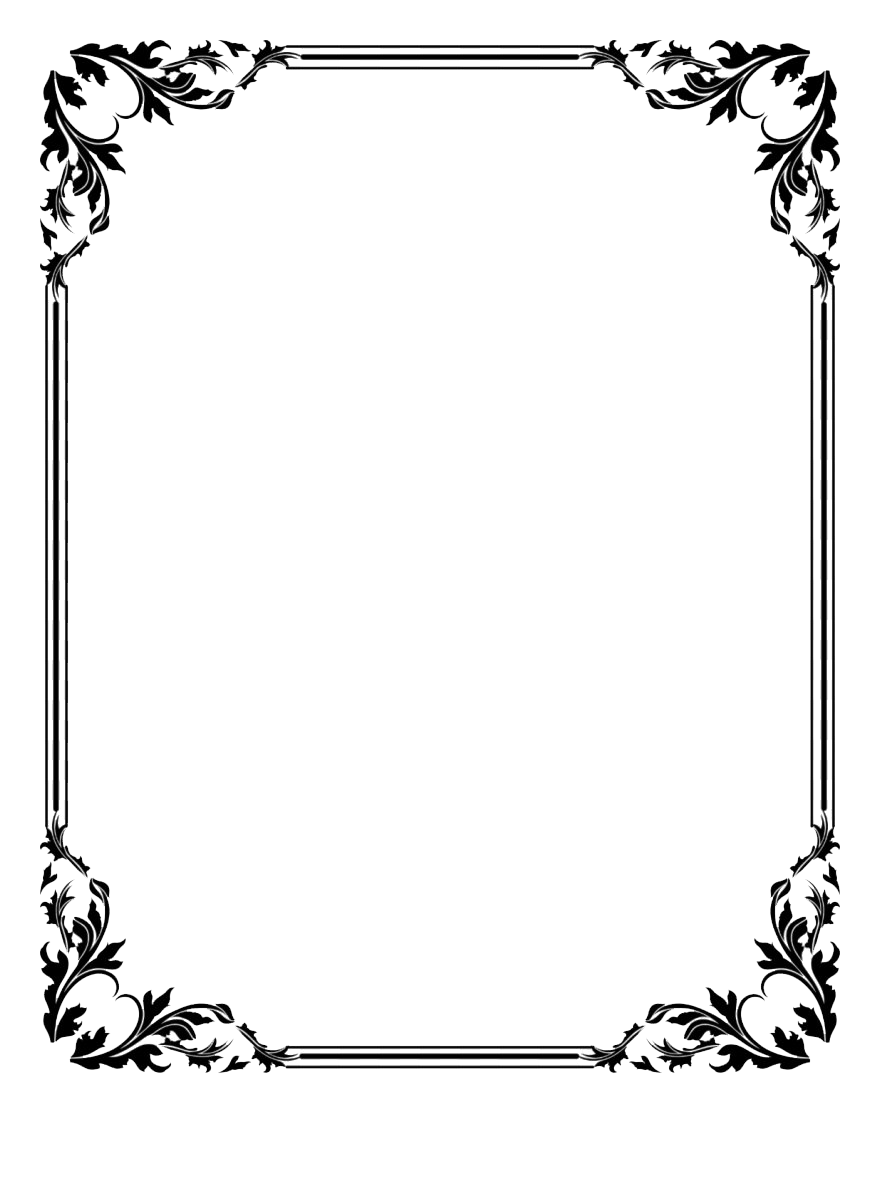 Art Border Free Download PNG HQ Transparent PNG Image