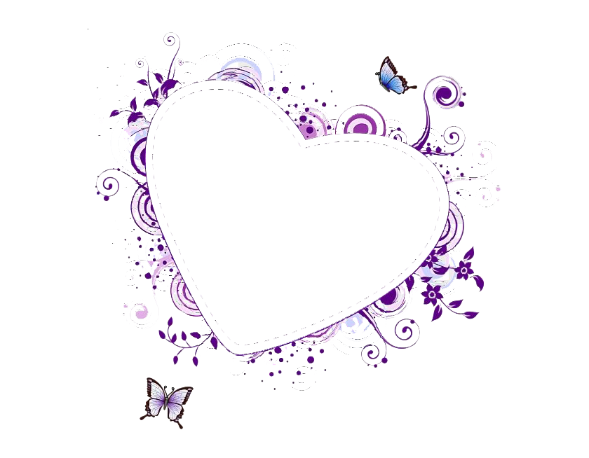 Cute Frame Heart HD Image Free Transparent PNG Image