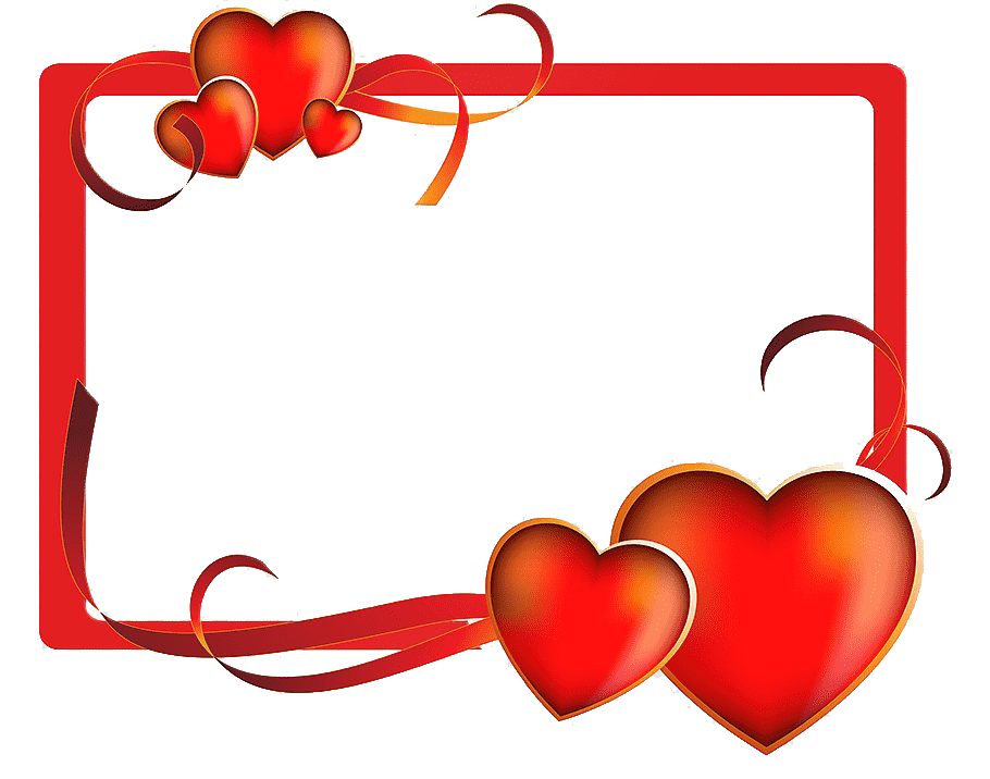 Heart Frame Valentine PNG Image High Quality Transparent PNG Image