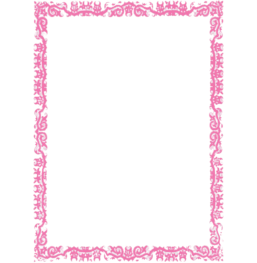 Pink Picture Frame PNG Image High Quality Transparent PNG Image